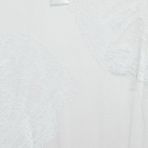 Emilio Pucci White Embroidered Mesh Sleeveless Top M - Picture 3 of 4